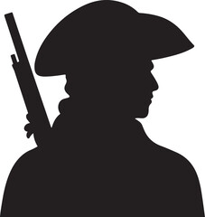 Colonial Soldier with Musket