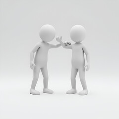 two men shaking hands