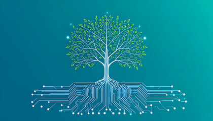 Tech Tree with Green Growth, and Circuit Roots.