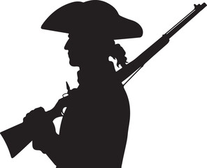 Colonial Soldier with Musket