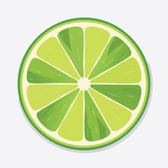 Lime Poodle in a surreal polygonal form glowing with vivid gradients and layered shapes.