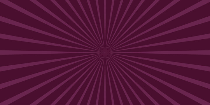 Bursting radiance in deep purple a dynamic burst of light originating from the center creates a dramatic effect with parallel lines and shading.