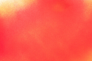 赤色と黄色のスプレー塗料で塗った背景	