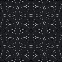 Geometric Kaleidoscopic Pattern for Wall and Design Projects