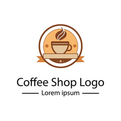 Coffee shop logo