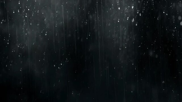 rain drops on window 4k effect overlay blackscreen