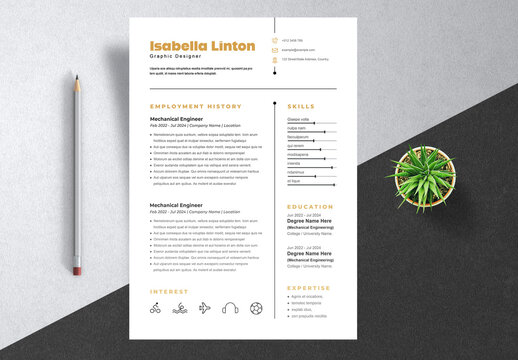 Clean Modern Resume Template