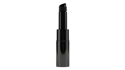 Obraz premium Close-up of a black lipstick tube.