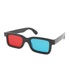 3d cinema glasses, 3D glasses isolated on transparent background