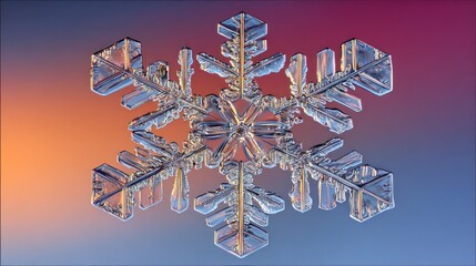 Detailed snowflake
