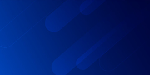 Dark Blue Abstract Gradient Background with Diagonal Rounded Lines
