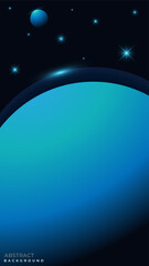 Glitter outer space abstract background