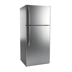 Refrigerator isolated on transparent background.