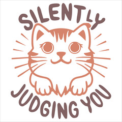 silently judging you