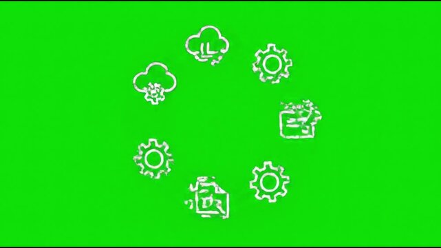 Digital video file name displayed on a dark background with film strip elements