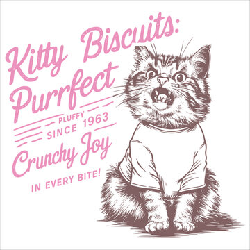 kitty biscuits purfect pluffy since 1963 crunchy joy in every bite