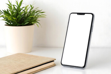 mobile phone with green screen