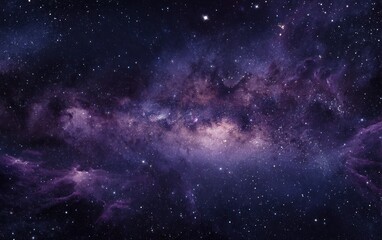 Vast expanse of deep space with numerous stars and nebulae.