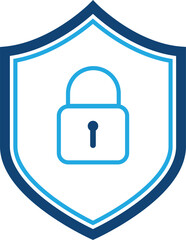 Security shield sign vector illustration, Lock security icon, Set of security shield icons, 
Shield security icon, Safety, protection sign Safety lock in shield. Vulnerability Disclosure policy, cyber