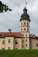 Nesvizh Castle. Belarus. Historical, palace and castle complex.