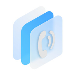 3D Box Rectangle Glassmorphism UI Icon Sign and Symbol Design Illustrator Png Svg	
