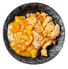 Chicken curry plat traditionnel japonais