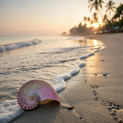 4K Seashell by the Sea