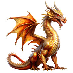 dragon on a transparent background