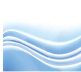 Vector drawing light wavy pattern