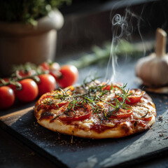 pizza, essen, cheese, tomate, italiener, mahl, 