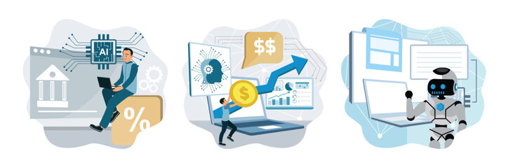 Credit risk assessment, AI-analyzed market research, AI-powered invoice and payment processing.