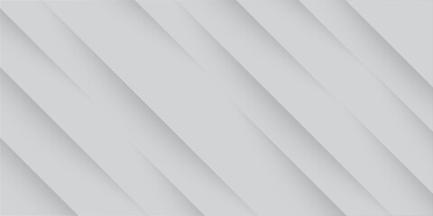 Obraz premium Clean and modern abstract background featuring light gray diagonal layers with smooth gradients and soft shadows. The minimalistic and neutral design makes it perfect for professional, corporate