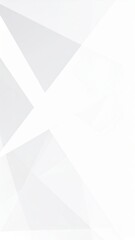 Obraz premium Abstract geometric design created with triangles in shades of white and gray
