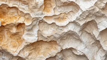 Detailed rock surface texture with patterns and cracks - Powered by Adobe