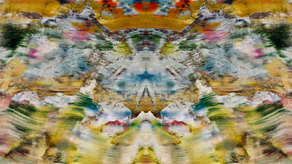 Abstract art background . Hand painting artwork on canvas .