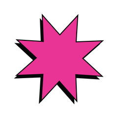 Retro 90's Element - Star