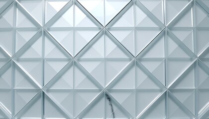 Obraz premium Geometric Patterned Glass Tiles A design featuring glass tiles a