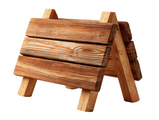 Wooden Display Stand: A close-up shot showcases a natural wood display stand, its simple design crafted with meticulous attention to detail.