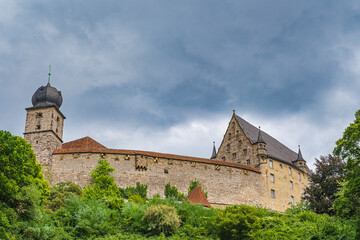 Obraz premium Buildings of Coburg Fortress in Upper Franconia
