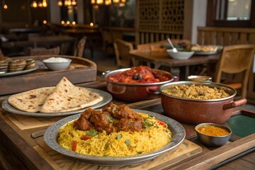 Obraz premium Authentic Kashmiri Wazwan Cuisine: Recipes, Traditions, and Flavors
