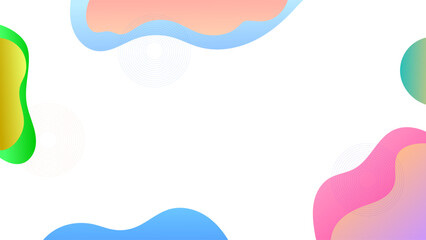 ABSTRACT  BACKGROUND ELEGANT GRADIENT BLUE ORANGE PURPLE GREEN SMOOTH COLOR DESIGN VECTOR TEMPLATE GOOD FOR MODERN WEBSITE, WALLPAPER, COVER DESIGN 