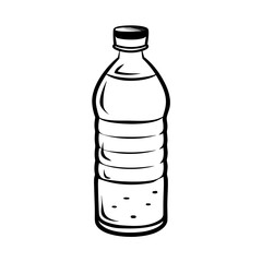  Plastic Bottle Sketch Vector