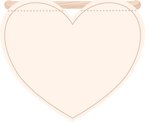 Pennant Flag Illustration