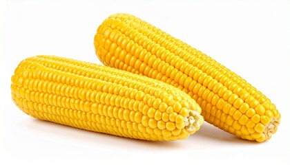 corn on a white background