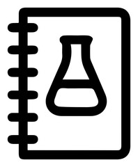 Science Notebook Chemistry Journal With Beaker Design Science Education