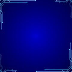 Blue Futuristic Background Instagram Post 