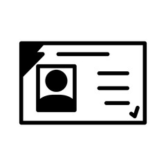Id card icon