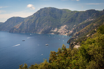 Obraz premium Scenic Mountain Trail, Amalfi Coast