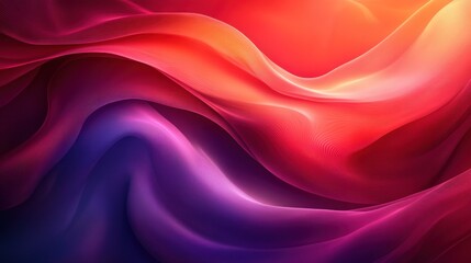 Obraz premium Vibrant flowing abstract design