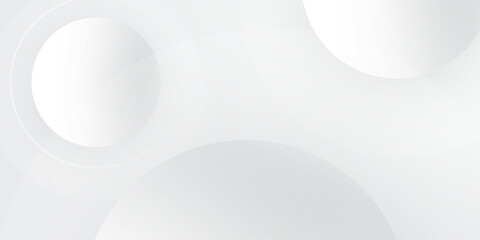 White background abstract art vector illustration with shapes. White vector presentation background for poster, banner, wallpaper, mockup, flyer, and report